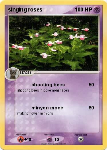 Pokemon singing roses