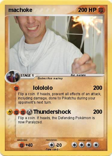 Pokemon machoke