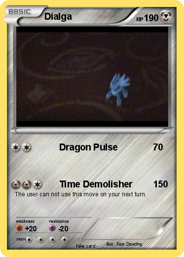 Pokemon Dialga