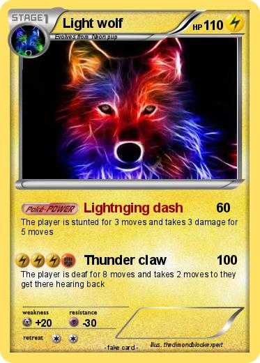 Pokemon Light wolf