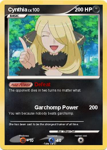 Pokemon Cynthia