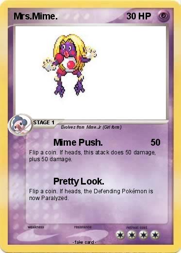Pokemon Mrs.Mime.