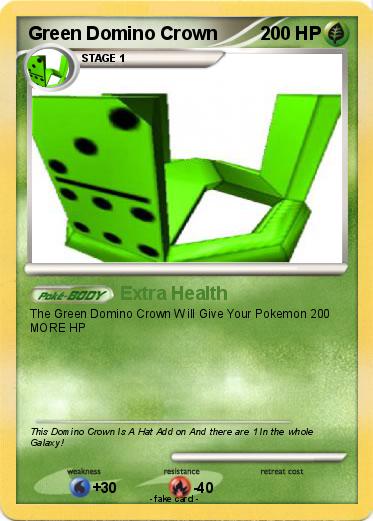 Pokemon Green Domino Crown
