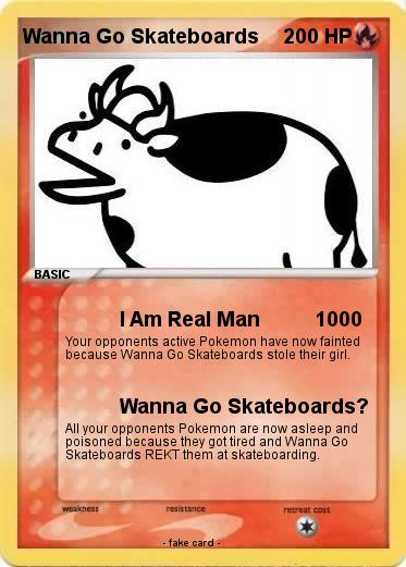 Pokemon Wanna Go Skateboards