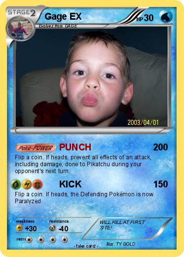 Pokemon Gage EX