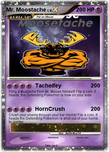 Pokemon Mr. Moostache