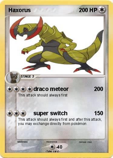 Pokemon Haxorus