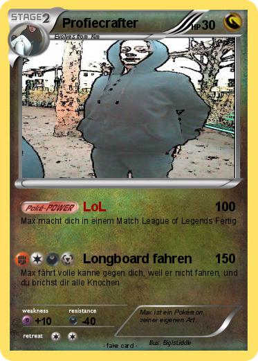 Pokemon Profiecrafter