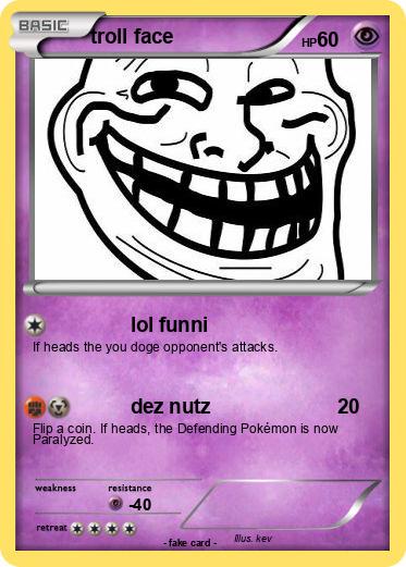 Pokemon troll face