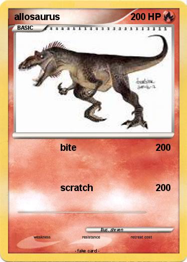 Pokemon allosaurus