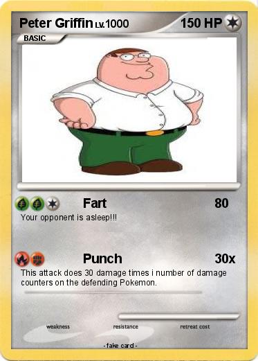 Pokemon Peter Griffin