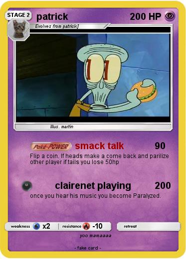 Pokemon patrick