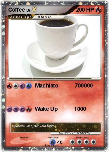 Pokemon Coffee