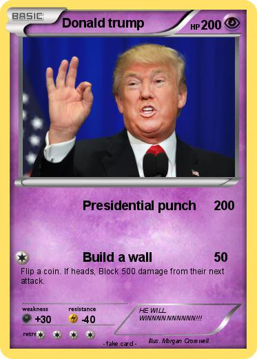 Pokemon Donald trump