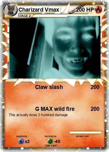 Pokemon Charizard Vmax