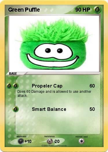 Pokemon Green Puffle