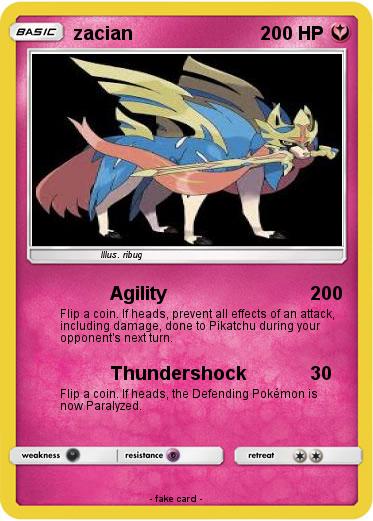 Pokemon zacian