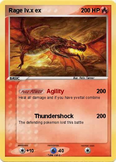 Pokemon Rage lv.x ex