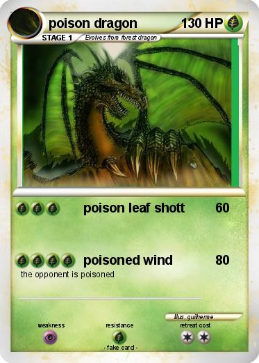 Pokemon poison dragon