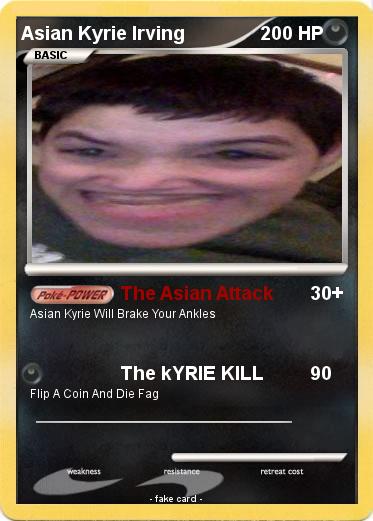 Pokemon Asian Kyrie Irving