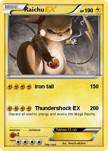 Pokemon Raichu