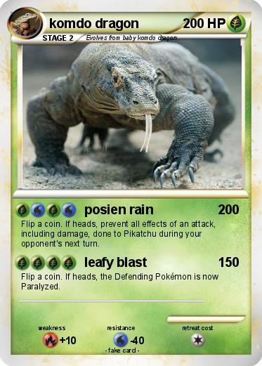Pokemon komdo dragon