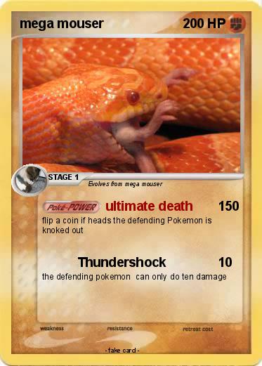 Pokemon mega mouser