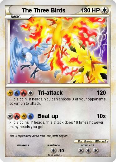 Pokemon The Three Birds