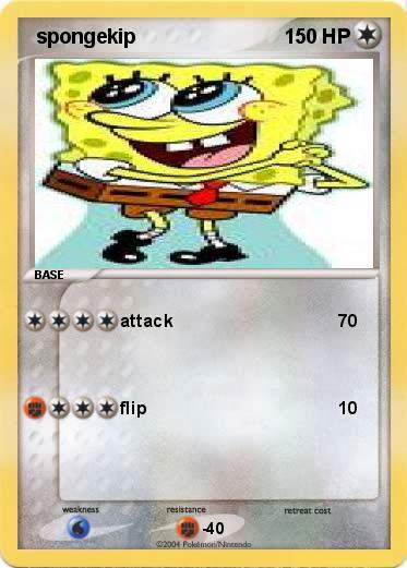 Pokemon  spongekip
