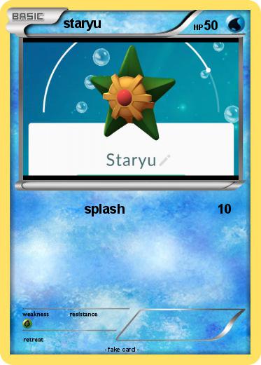 Pokemon staryu