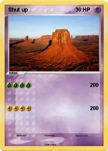 Pokemon Shut up