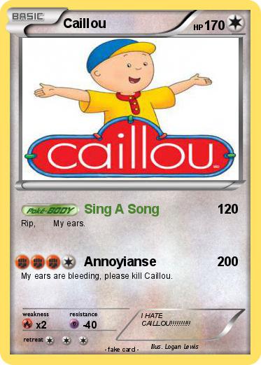 Pokemon Caillou
