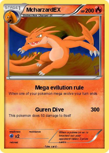 Pokemon McharzardEX                                                  2