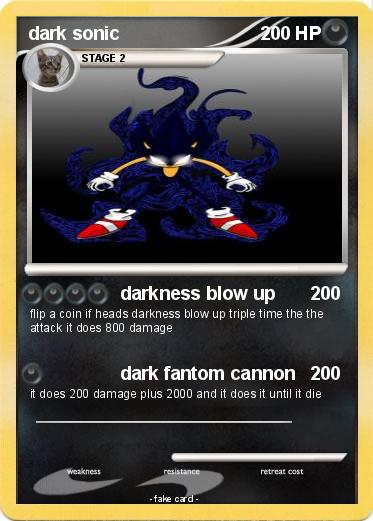 Pokemon dark sonic