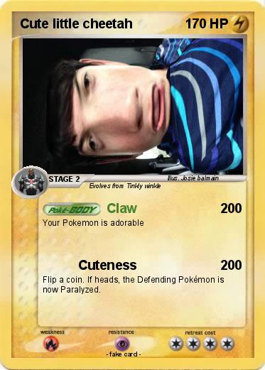 Pokemon Cute little cheetah