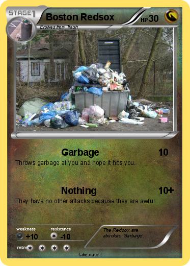 Pokemon Boston Redsox