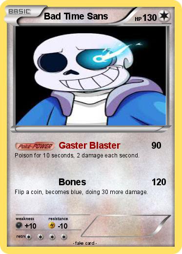 Pokemon Bad Time Sans