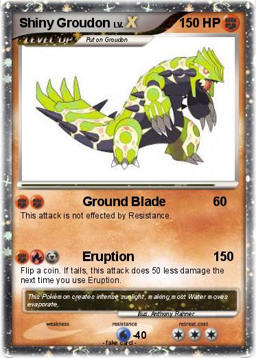 Pokemon Shiny Groudon