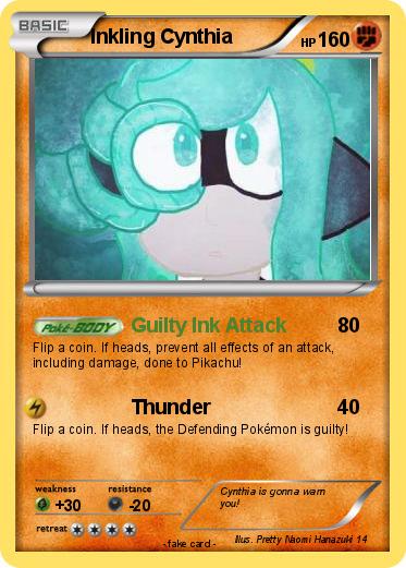 Pokemon Inkling Cynthia