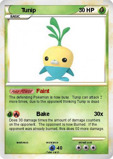Pokemon Tunip