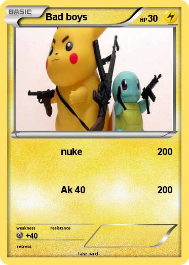 Pokemon Bad boys
