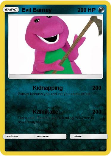 Pokemon Evil Barney