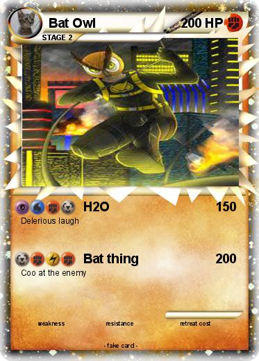 Pokemon Bat Owl
