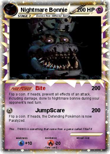 Pokemon Nightmare Bonnie