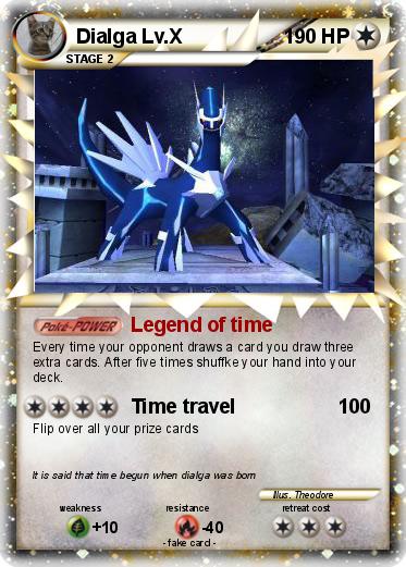 Pokemon Dialga Lv.X