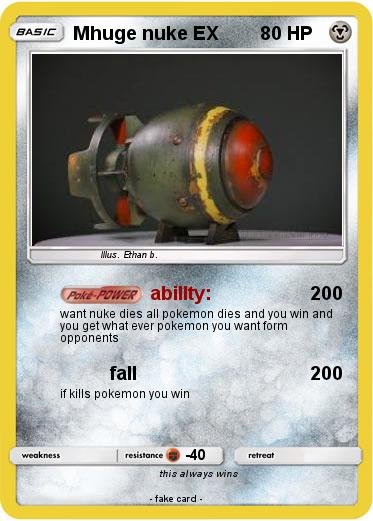 Pokemon Mhuge nuke EX