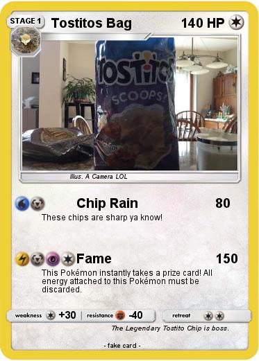 Pokemon Tostitos Bag