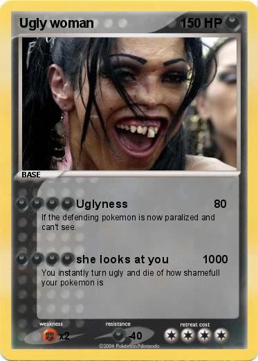 Pokemon Ugly woman