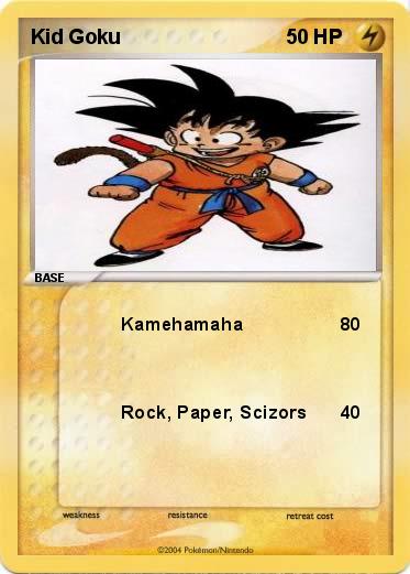Pokemon Kid Goku