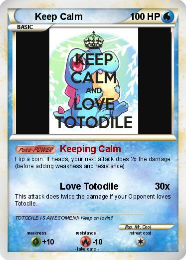 Pokemon Keep Calm